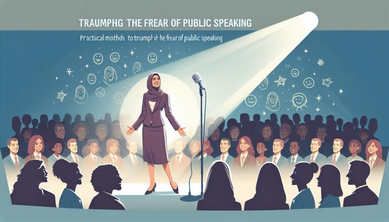 overcoming public speaking anxiety